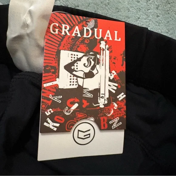 Gradual Women's Black Athletic Ankle Pants sz medium - Picture 5 of 8